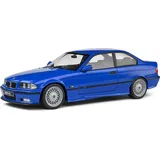 Solido BMW E36 M3 Coupe 1996 blau 1:18 Modellauto