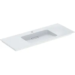 Schrankwaschtisch „One“ mit horizontalem Ablauf 120 × 48 cm  mit KeraTect®