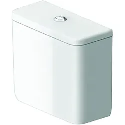 Duravit Qatego Spülkasten 0947100085 40x18cm, 4,5/3 l, Anschluss unten links, weiß Hochglanz