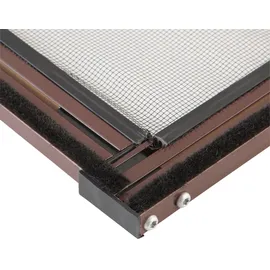 hecht International Fliegenschutzgitter Master Slim 100 x 120 cm Braun