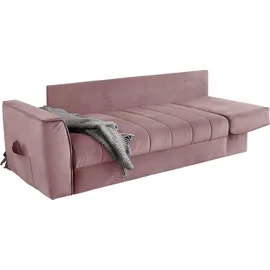 Jockenhöfer Schlafsofa Polyester 2-Sitzer Rosa