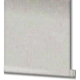 Marburg Flora Haven Vliestapete 53 cm x 10 m beige 34193