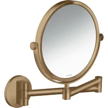 Hansgrohe Rasierspiegel Axor Universal Circular Wandmontage, brushed bronze