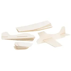 Holzbausatz Flugzeuge, 12 Flugzeuge