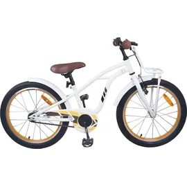 vidaXL Kinderfahrrad 18 Zoll weiß