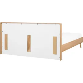 Beliani Serris 180 x 200 cm Hellbraun