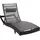 MCW Phoenix Gartenliege 220 x 70 x 88 cm braun meliert