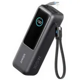 Anker Powerbank 25.000mAh 165W black Telekommunikation, UCC – Wearables Smartphone Zubehör &