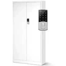 Jan Nowak DELUKE Aktenschrank 185 x 90 x 40 cm Weiß
