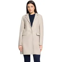 Betty Barclay Wollmantel mit Reverskragen Offwhite melange, 40