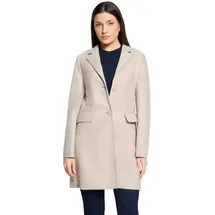 Betty Barclay Wollmantel mit Reverskragen Offwhite melange, 40