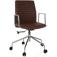 HJH Office Bürostuhl VEMONA 30 Chefsessel Braun