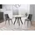 WFL GROUP Designer Ø 100 cm weiß