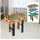 Homcom 4-in-1 Multispieltisch mit Tischfußball Tischhockey Tischtennis Billard