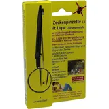 Pharma Brutscher Zeckenpinzette mit Lupe