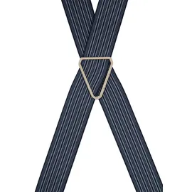 MAN'S WORLD Hosenträger in bequemer Breite & extra Länge bis 130cm - NEW - im Streifendesign blau