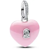 Pandora Herz Rosafarbenes Keramik 794424C01