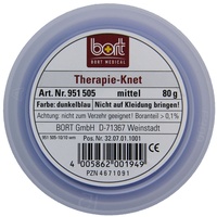 bort 951500 Therapieknete Standard mittel, Größe: 80, dunkelblau