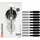 Sakura Gelschreiber Retractable Classic Schwarz 0,4 mm 10 St.
