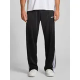 REVIEW X MATW - Regular Fit Trackpants mit Label-Print, Black, S