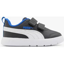 Puma Courtflex V3 V Inf Kinder Dusky Gray/Puma White/Mountain Blue 20