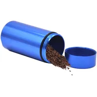 Teedose, tragbare Tee-, Kaffee-, Zucker-Dose, Edelstahl, Lebensmittelaufbewahrung, stapelbare Küchenbox, rustikaler Bauernhaus-Küchenbehälter mit Kreidetafel-Etiketten, luftdichter Küchenbehälter für