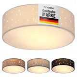 monzana Sternenhimmel 1-flg. rund weiß