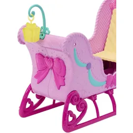 Barbie Der Nussknacker Pferd und Schlitten (JNH63)