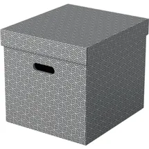 Esselte Aufbewahrungsbox 365 x 320 x 315 mm 3-tlg. grau