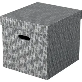 Esselte Aufbewahrungsbox 365 x 320 x 315 mm 3-tlg. grau