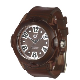 Tendence Unisex Analog Quarz Uhr mit Gummi Armband 2013050