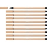 Stabilo Premium-Filzstift - STABILO Pen 68 - 10er Pack - beige