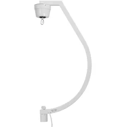 EUROLITE Stativhalterung mit Spiegelkugelmotor, bis 50cm, weiss