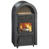 Kaminhofen Typ10990 Hüttenofen schwarz 9kW