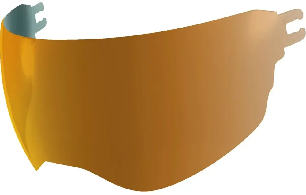 Icon Dropshield UltraTM Sonnenblende Für Helm - Gold / Mirror - One Size