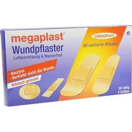 Wundmed Pflastersortiment luftdurchl./wasserabw.4fach sor. 50 St