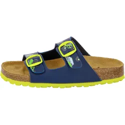 Pantolette blau Jungen Pantolette Bioline Motru BLAU 39