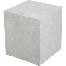 [en.casa] Ellelu Taupe Marmoroptik 45 x 40 x 40 cm
