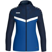 Jako Iconic Trainingsjacke mit Kapuze Damen 403 royal/marine 42