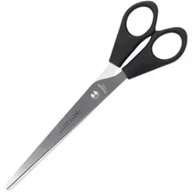 Westcott Büroschere BUERO, E-31172, 17 cm, Linkshänder, Universalschere, Edelstahl, schwarz