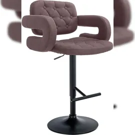 CLP Barhocker Dublin Stoff Braun