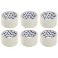 OFFICER PRODUCTS Verpackungsklebeband transparent 6 St.