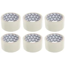 OFFICER PRODUCTS Verpackungsklebeband transparent 6 St.