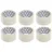 OFFICER PRODUCTS Verpackungsklebeband transparent 6 St.