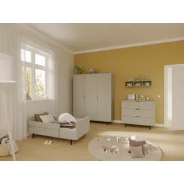 Germania Juniorbett Tomino 139 x 79 x 31 cm Kiefer grau