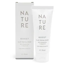 Nature Clay Facial Mask BOOST, 75 Milliliter