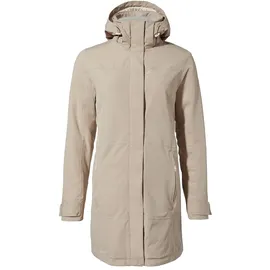 Vaude Damen Skomer Wool II Parka (Größe XXS, beige)