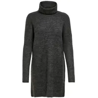 Only Damen Strickkleid ONLJANA L/S COWLNCK DRESS Grau M