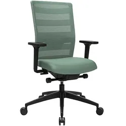 Topstar Bürostuhl Sitness AirWork, PA30O MT5CX5 Stoff grün, Gestell schwarz