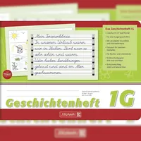Brunnen Geschichtenheft A5quer Lineatur 1G 16 Blatt 1045990